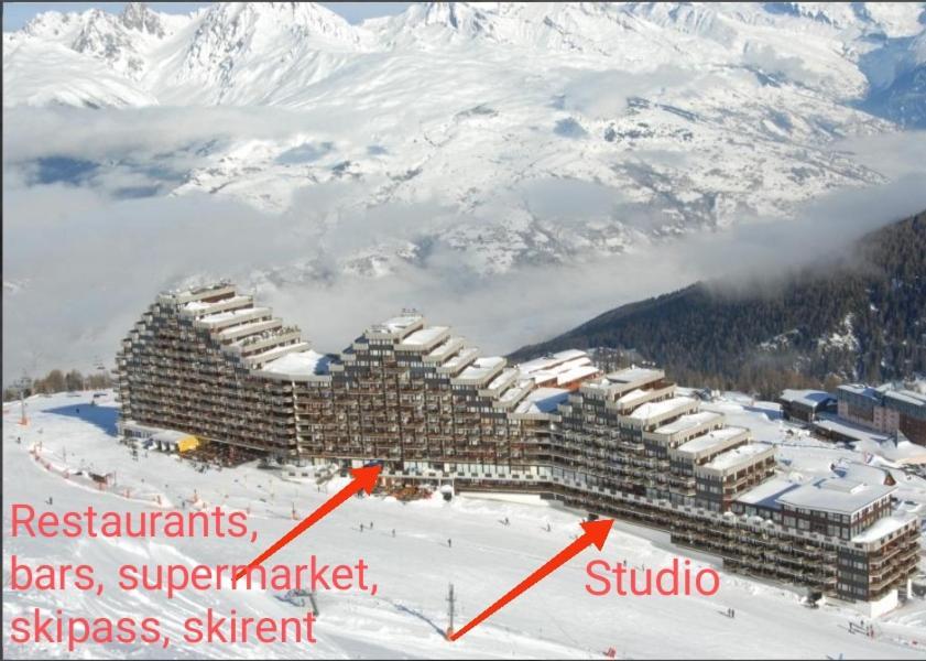 Cosy 2100m Pied Des Pistes-direct To Slopes-ski In Out-la Plagne Aime 2000 Apartamento La Plagne