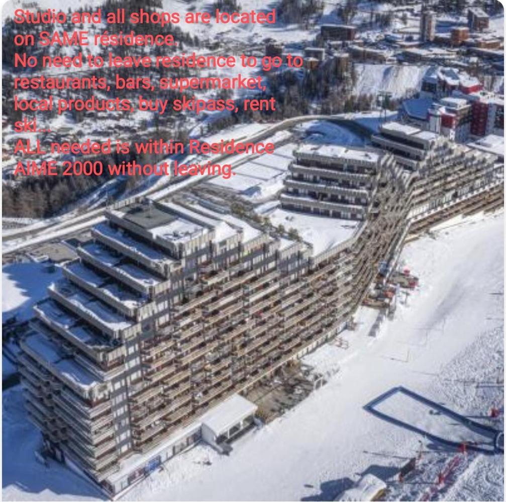 Cosy 2100m Pied Des Pistes-direct To Slopes-ski In Out-la Plagne Aime 2000 La Plagne