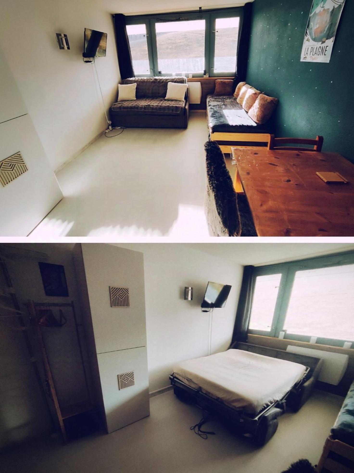 Apartamento Cosy 2100m Pied Des Pistes-direct To Slopes-ski In Out-la Plagne Aime 2000 *
